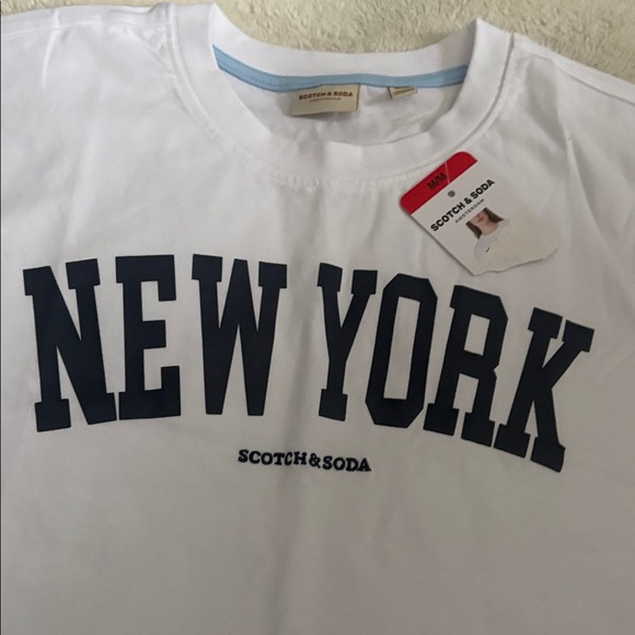 Scotch & Soda Graphic Tee – Size M | 100% Cotton | NYC Streetwear | NWT - Picture 3 of 7